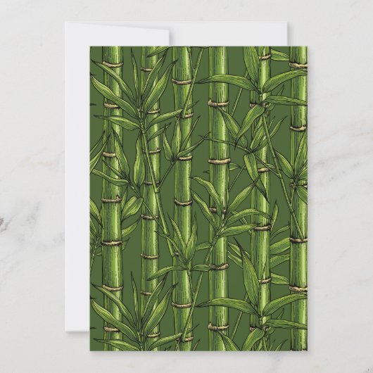 Bamboo forest in green (Front)