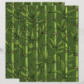 Bamboo forest in green (Front/Back)