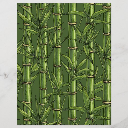Bamboo forest in green (Front)