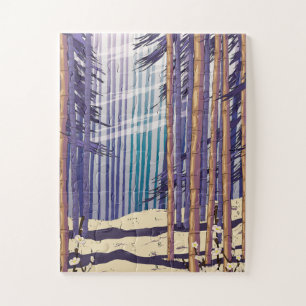 Bamboo Forest Jigsaw Puzzle