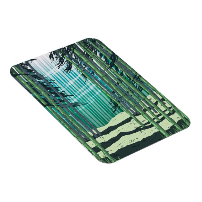 Bamboo Forest Magnet (Right Side)