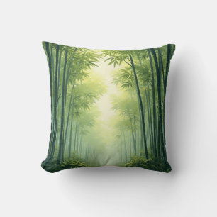 bamboo forest pillow