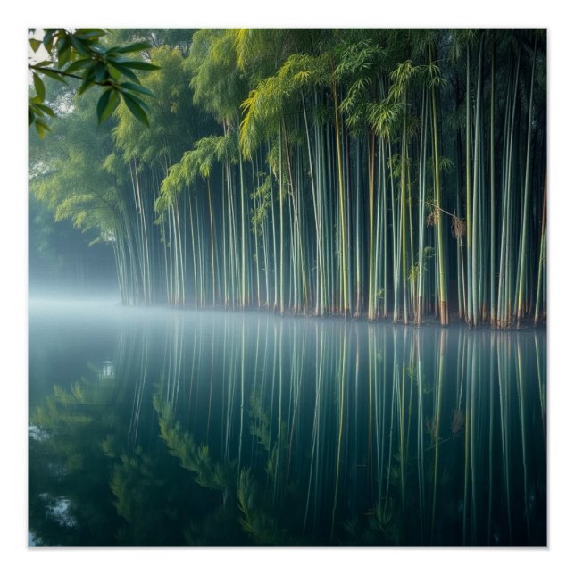 bamboo forest poster (Front)