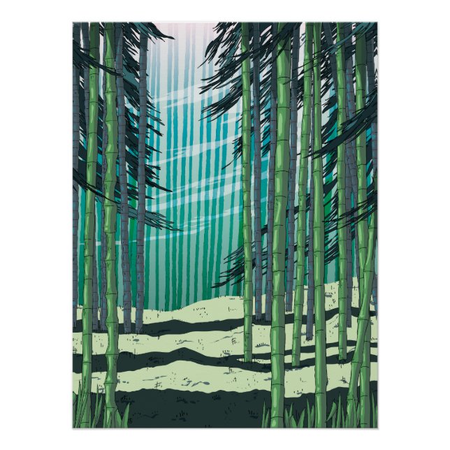 Bamboo Forest Poster (Front)