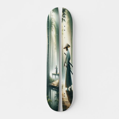 Bamboo Forest Swordsmanship Skateboard