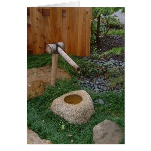 Bamboo Fountain Cards (Front)