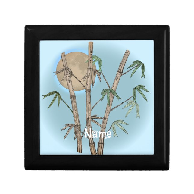 Bamboo  gift box (Front)