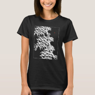 Bamboo Graphic Bamboo Silhouette Botanical White a T-Shirt