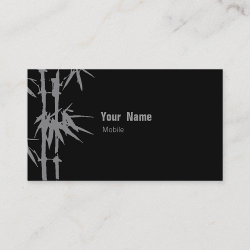 Bamboo Green Business Card