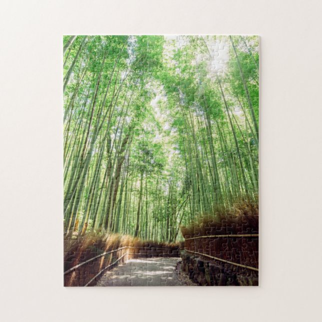Bamboo Grove | Arashiyama, Kyoto, Japan Jigsaw Puzzle (Vertical)