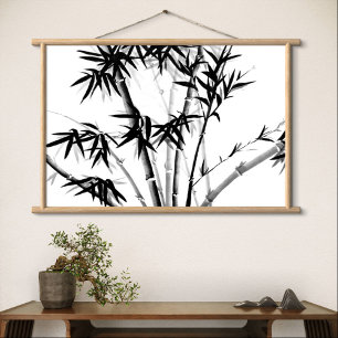 Bamboo hanging tapestry
