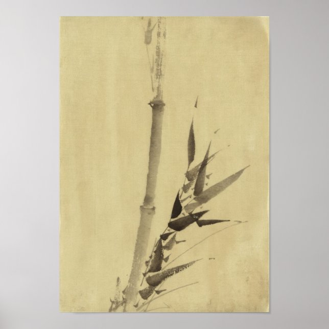 Bamboo, Hokusai Japanese Fine Art Poster (Front)