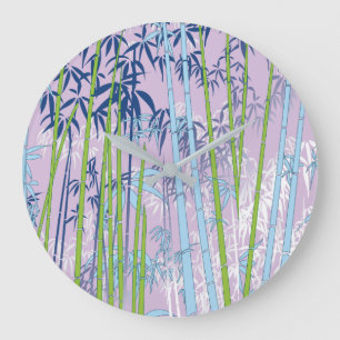 Bamboo Large Clock
