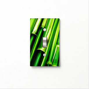Bamboo Light Switch Cover
