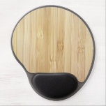 Bamboo-Look Gel Mouse Pad