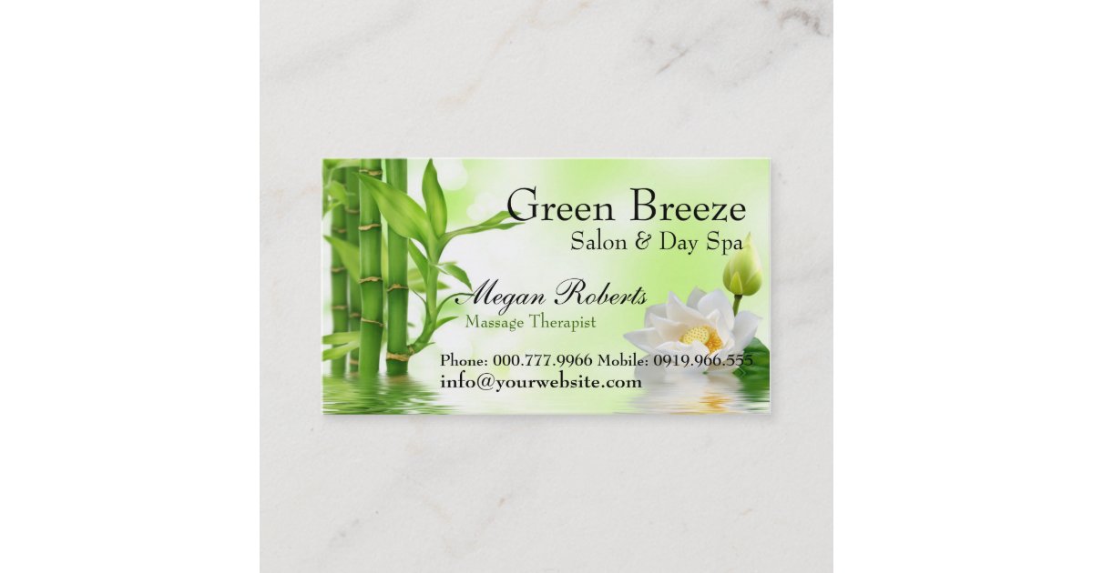 Bamboo Lotus Reiki Spa Skin Care Massage Salon Appointment ...