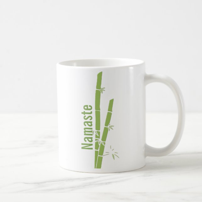 Bamboo Namaste Mug (Right)