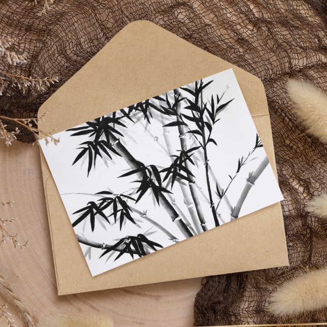 Bamboo Note Card (Creator Uploaded)