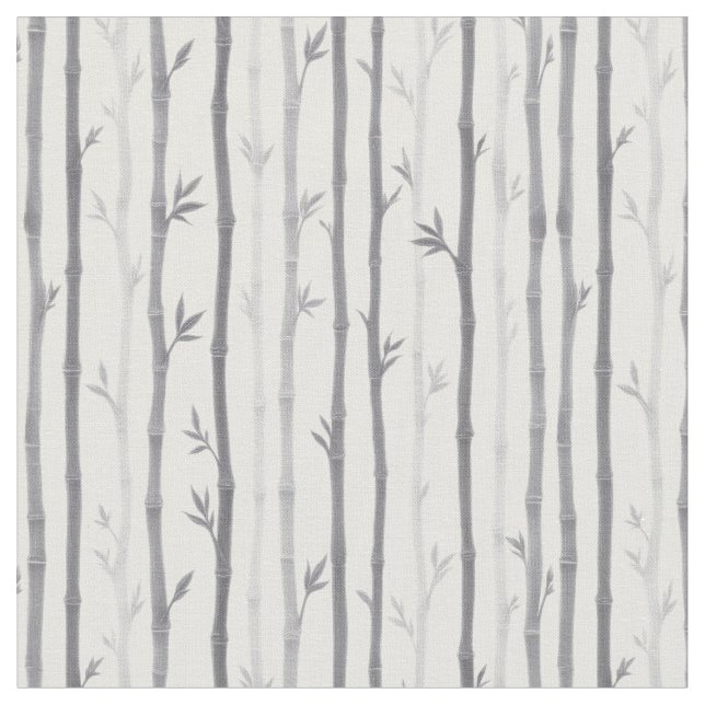 Bamboo of varying transparency fabric (Close Up)