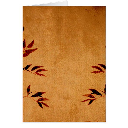 Bamboo on Parchment Cards (Front)