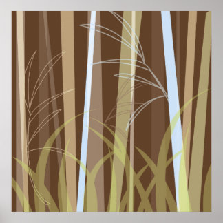 Bamboo on Terra Firma Poster