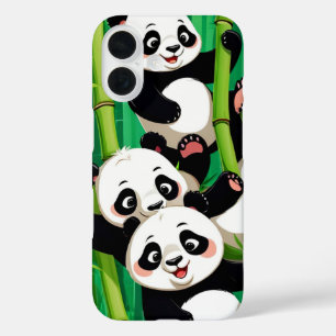 Bamboo Panda iPhone 16 Case