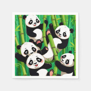Bamboo Panda Napkins