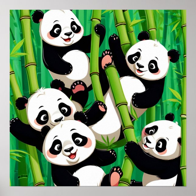 Bamboo Panda Poster (Front)