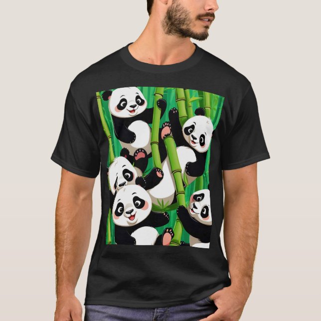 Bamboo Panda T-Shirt (Front)