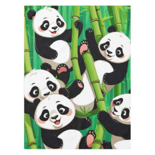 Bamboo Panda Tablecloth