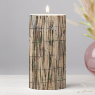 Bamboo Pillar Candle