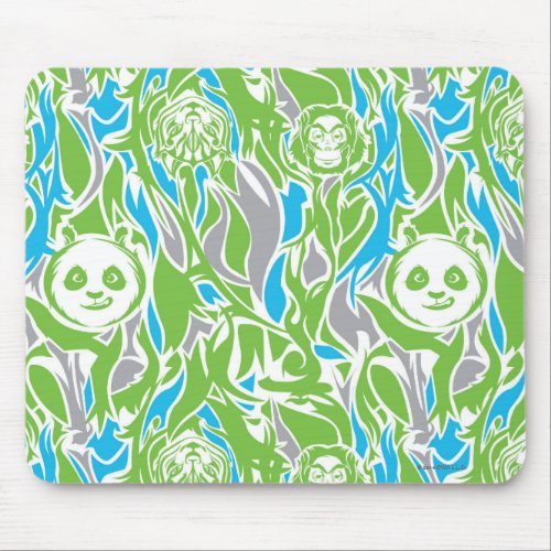 Bamboo Po Pattern Mouse Pad