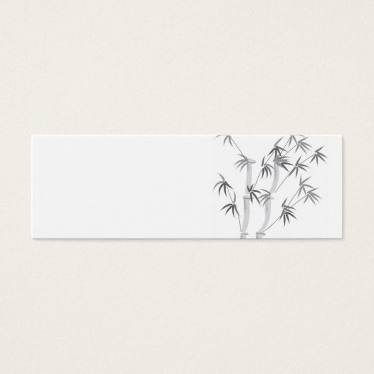 Bamboo profile card (Front)