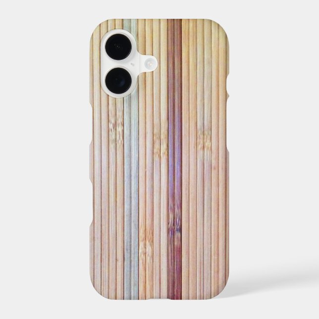 Bamboo Screen Design Iphone Case (Back)