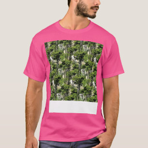 Bamboo Seamless Pattern Asian Chinese Japan Tree E T-Shirt