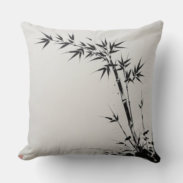 Bamboo Serenity Pillow (Front)