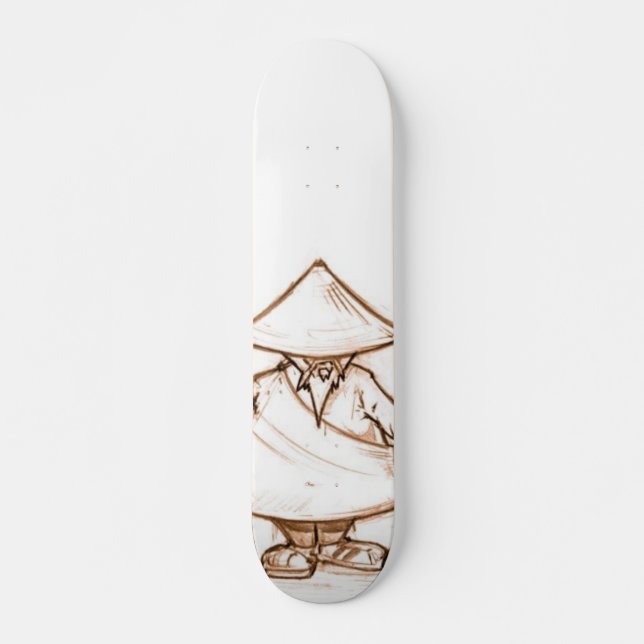 Bamboo Skateboard Deck (Front)