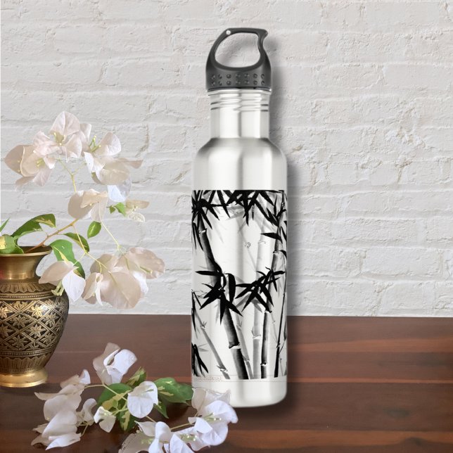 Bamboo  stainless steel water bottle (Creator Uploaded)