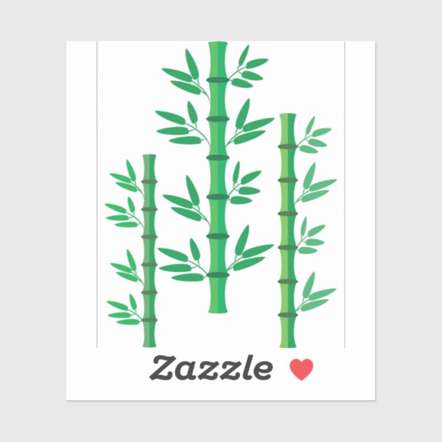 Bamboo Sticker (Sheet)