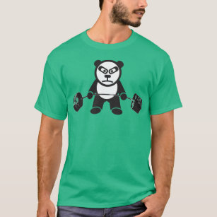Panda Deadlift gift bodybuilder powerlifter Bear Men's T-Shirt