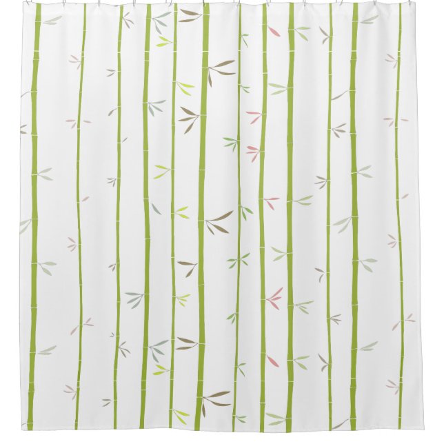 Bamboo Style Shower Curtain (Front)