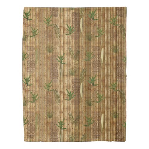 Bamboo Tapa Cloth Duvet Cover