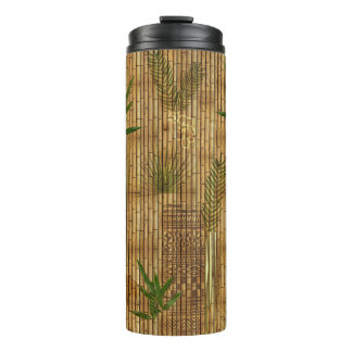 Bamboo Tapa Thermal Tumbler