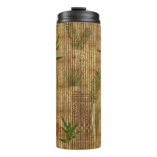 Bamboo Tapa Thermal Tumbler