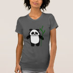 Bamboo The Panda Bella Canvas Ladies Tshirt at Zazzle