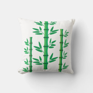 Bamboo Throw Pillow