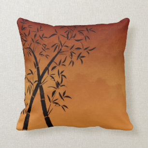 Bamboo Throw Pillow