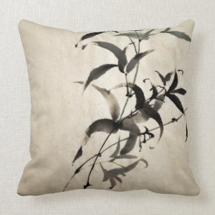 Bamboo Throw Pillow