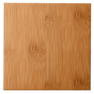 Bamboo Toast Wood Grain Look Ceramic Tile