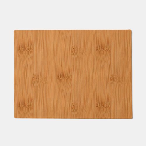 Bamboo Toast Wood Grain Look Doormat